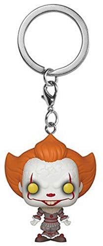Funko POP! Keychain: IT: Chapter 2- Pennywise With Open Arm - IT Chapter Two - Mini-figurine en Vinyle à Collectionner Porte-clés Fantaisie - Cadeau de Noël - Idée de Cadeau - Produits Officiels