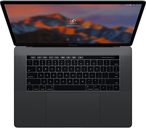 2016 Apple MacBook Pro Touch Bar con Intel Core i7 a 2,6 GHz (15 pollici, 16 GB di RAM, SSD da 256 GB) Grigio siderale (Ricondizionato)