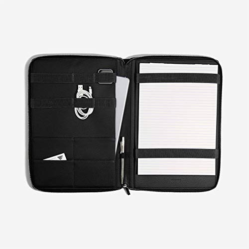 Stackers Pebble Tech Portfolio-Mappe, A4, Schwarz