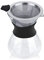 400 ml cafetière bouilloire pot en verre cafetière manuelle à goutte à goutte pour café à la main infusion de thé avec filtre en acier inoxydable