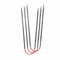 Addi - Addi Crasy Trio Roman Stricken (30 cm, 6,00 mm) - 1 Stück