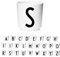 design letters Eco Cup Blanco (A-Z) | Regalos para Niños | Vasos Aprendizaje Bebe y Niños 6+ meses| Vaso de Entrenamiento | Vasos Niños BPA, BPS sin | Vasos Bebe Apto para Lavavajillas, 175 Ml