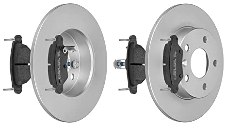 f.becker_line Bremsensatz Bremsbeläge Voll Hinten (13810049) - kompatibel mit OPEL Astra G- Bremsen Set Bremsenset Bremsanlage