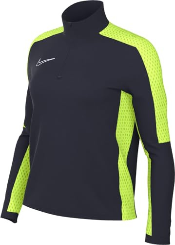 NIKE DR1354-452 W NK DF ACD23 DRIL TOP Jacket Women's OBSIDIAN/VOLT/WHITE Size L