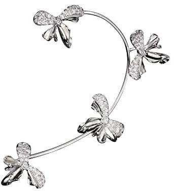 Ohrringe Geschenkbox Geschenkclips Zirkon für Mädchen Schmuck klein ohne frische Ohrringe Ohr für Mädchen das Ohr durchbohrt ist Ohrringe Tropfen Ohrringe (B-B, One Size)