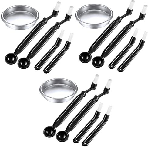 ULTECHNOVO 3 Sets Maschinenreinigungswerkzeuge Espressomaschinenbürste Kaffeebürste Espressoreiniger Espressozubehör-set Minigröße Robuste Borsten Einfach Zu Verwenden 5 Stück * 3