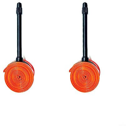 2PCS orange Schlauch von Ultra Light Rennrad Für Rennrad 700X1 8C, 23C, 25C, 28C, 30C, 32C