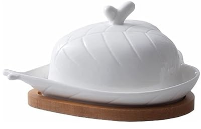 Beurrier Beurrier avec couvercle Beurrier avec couvercle Grand récipient à beurre Porte-margarine de cuisine Récipient à beurre Décoration de cuisine
