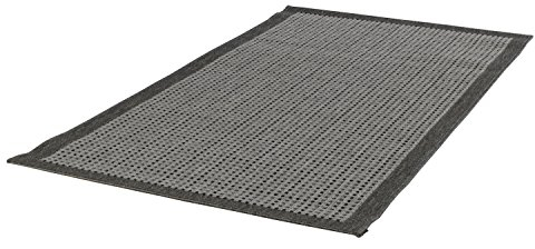 In- und Outdoorteppich Außenteppich Balkonteppich | 160x230 cm | Grau