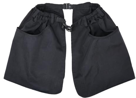 DONGKER Dog Training Apron,Waterproof Dog Handler Waist Treat Pouch with Adjustable Belt & Big Deep Pockets for Men Women Gardening Work Hairstylist