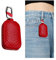 CGEAMDY Étui Universel pour Clés Voiture, Housse De Protection De Télécommande De Voiture en Cuir, Porte-Clés Voiture en Cuir PU avec Fermeture Éclair Et Crochet, pour Femmes Et Hommes(Rouge)