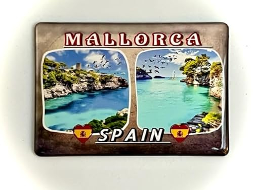 Mallorca Baleareninseln Spanien Souvenir Mallorca Kühlschrankmagnet Mallorca Souvenir Fridge Magnet Mallorca 1706
