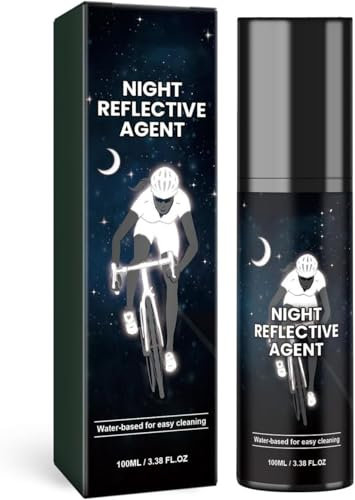 Glow in the Dark Spray Paint Reflective Spray Paint Outdoor Waterproof Clear Glow in the Dark Spray Paint White Night Reflective Agent for Stencil Decorative Items