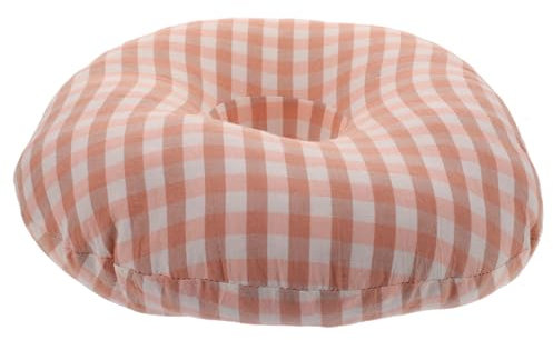 MAGICLULU Ohrlochkissen Bequemes Liegekissen Seitenschläfer Ergonomische Form für Baumwolle und Faser für Zuhause und Büro