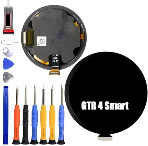 ERYNK Display LCD per smartwatch Amazfit GTR 4 Smart LCD Display Touch Screen Digitizer con set di attrezzi