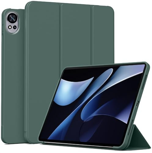 QJONSIU Funda Compatible con Huawei MatePad 12X 2025, Función de Soporte, Antiarañazos Protectora, Inteligente Ultrafina TPU Kickstand Case-Verde