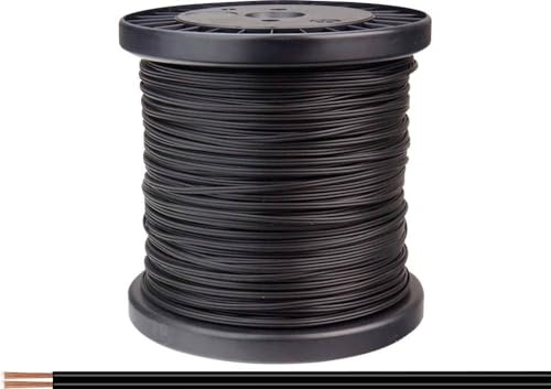 BELI-BECO L218/100 sw Litze 2 x 0.14 mm² Schwarz 100 m