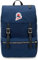Invicta Rucksack, JOLLY PLAIN HERITAGE Tagesrucksack, Lässiger Daypack, Für Büro, Ausflüge & Pendeln, Für Uni, Sport, Freizeit, Laptopfach, italienisches Design, blau
