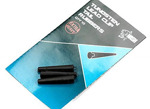 Nash Tungsten Lead Clip Tail Rubbers