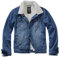 Brandit Sherpa Denim Jacket, Farbe: denim blue, Größe: 3XL