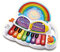 Leapfrog Learn & Groove Rainbow Lights Klavier, Baby Musikspielzeug mit Geräuschen, Farben und Zahlen, Englisch und Französisch Lernspiele, Lernspielzeug mit Lichtern und Musik, ab 6 7 8 9 Monaten