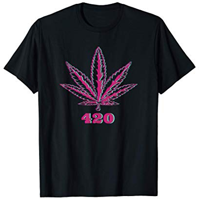 420 Weed Gras Cannabis Marihuana Kiffer T-Shirt