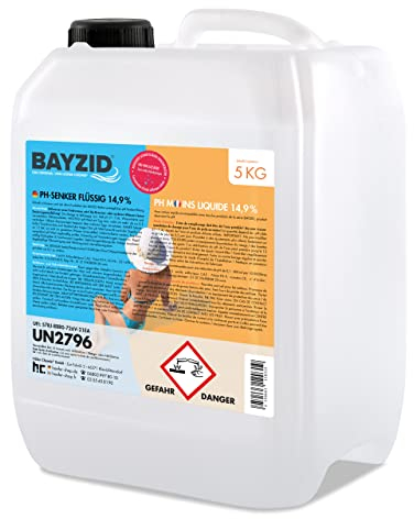 2 x 5 kg BAYZID pH Senker Minus 14,9% von Höfer Chemie für Pool & Schwimmbad zur Senkung des pH Werts