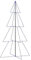 vidaXL Weihnachtskegelbaum Weihnachtsbaum Lichterbaum Beleuchtet Dekobaum Weihnachtsdeko Lichterkette Beleuchtung 360 LEDs Indoor Outdoor 143x250cm