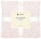 SPRINGOS Kuscheldecke 150 x 200 cm Flauschige Wohndecke Tagesdecke Textur Muschel-Muster Sofadecke Plaid Extra Soft