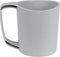 Lifeventure Ellipse Grande tasse en plastique pour camping, voyage et extérieur – Gris clair