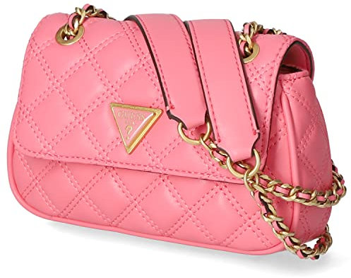 GUESS Giully Mini Rabat bandoulière Convertible, Sac Femme, pastèque, Taille Unique