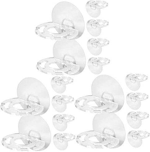 18 Stück Liefert Kamm Platzsparender Halter Zahnpastahalter Zahnbürste Toilette Rasiermesser Für Haken Aufhänger Stromorganisator Büro Elektrische Steckdose Frei Zu