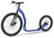 Yedoo Trexx Disc Tretroller - bis 150 kg, mit Luftreifen 26/20 - Offroad Scooter für Erwachsene, Dogscooter aus Aluminiumlegierung mit Scheibenbremsen und verstellbarem Lenker, Gewicht 9,1 kg (blau)