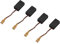 DMiotech 4 Paquete 6mmx9mmx16mm Carbono Escobillas para Eléctrico Motor