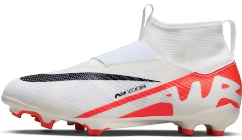 Nike Superfly 9 Fussballschuh, Bright Crimson/White-Black, 38.5 EU