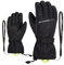 Ziener Herren Gentian Ski-Handschuhe/Wintersport | wasserdicht, Lange Stulpe, Black, 6,5