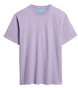 Superdry Herren Vintage Mark T-Shirt Lavendel Lila L