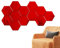 Sechseckige Spiegel-Aufkleber – Acryl Hexagon Spiegelfliesen, Home Dekorative Sechseckige Acryl-Wandplatte Fliesen 12 | Waben-Stick-Spiegelfliesen für Wohnzimmer, Schlafzimmer, Wanddekoration