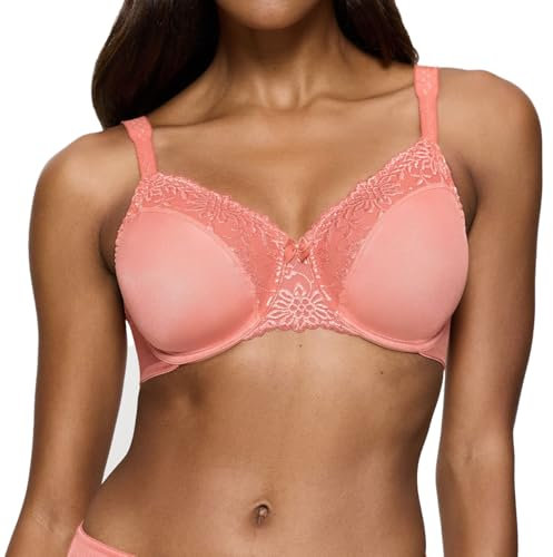 Triumph Women's Ladyform Soft Minimizer Bra, Cameo, 34DD