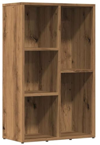 vidaXL Bücherregal Artisan-Eiche 50x25x80 cm Holzwerkstoff, Büroschrank, Bücherregal, Regal, Büroregal, Bücherregale, Regale, Aktenregal, Aktenschrank
