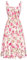 Ladies Summer Dress Women’s Casual Elegant Long Pink Floral Dresses Spaghetti Strap Swing Flowy Dresses Beige Rose-Red Floral M