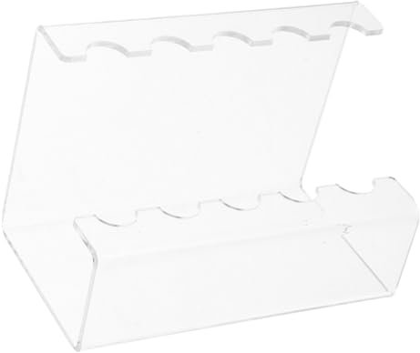 Gadpiparty Présentoir Acrylique Transparent Compartiments Porte-stylo Polyvalent Pour Bureau Rangement Pinceaux Maquillage Et Crayons Avec Accès Facile Compact Et Modulable Pour Artistes Et u