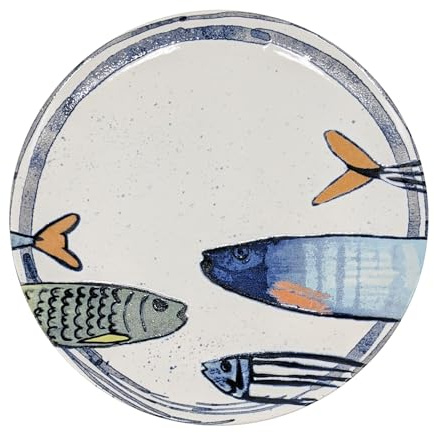 La Mediterránea - Plato plano (26 cm, 6 piezas)