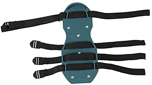 XUMIUZIY Sandali Aeratori per Prato Resistenti |Scarpe Chiodate per con Fibbia per Lavori in Giardino 4 Cinturini (4 Cinghie)