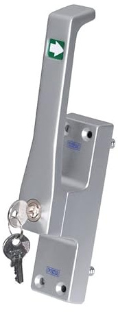 Türtreibr.970Z DIN re.silber elox.LM Rundstange 10 mm FUHR