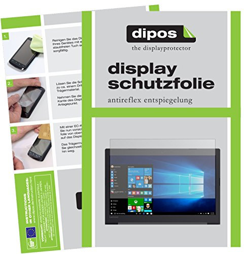 dipos I 2X Schutzfolie matt kompatibel mit Lenovo Ideapad 320 (15.6 Zoll) Folie Displayschutzfolie