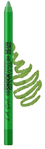 L.A. Girl Shockwave Neon Gotcha Green Eyeliner 20 g – Eyeliner mit lebendigen Farben und langer Haltbarkeit.