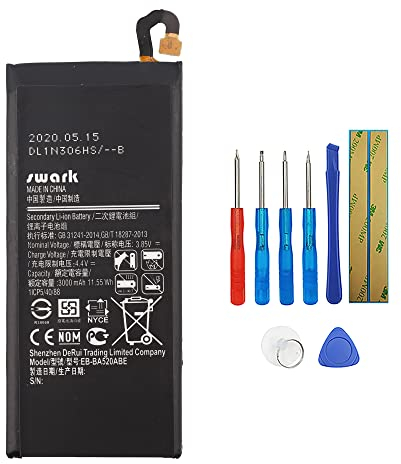 Swark Akku EB-BA520ABE Kompatibel mit Samsung Galaxy A5 2017 (A520F) with Tools