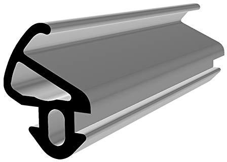 Horivert Fensterdichtung S-900 schwarz 25m Gummidichtung Tür Balkon Dichtungsband Oberlicht Scheibe Luftzugstopper PVC Fenster Kunststofffensterdichtungen