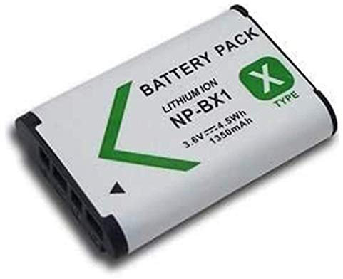 Battery for Sony HDR-AS10, HDR-AS15, HDR-AS20, HDR-AS30, HDR-AS50, HDR-AS100, HDR-AS200, HDR-AS300, FDR-X1000, FDR-X1000V, FDR-X1000VR, FDR-X3000, FDR-X3000R Action Cam – NP-BX1 Battery
